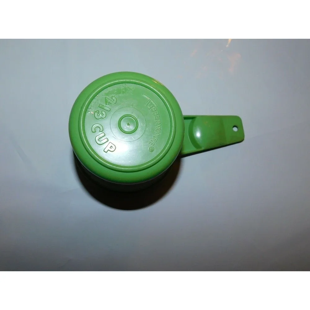 Tupperware Replacement 2/3 Cup Measuring Cup Sheer Lime Green Vintage